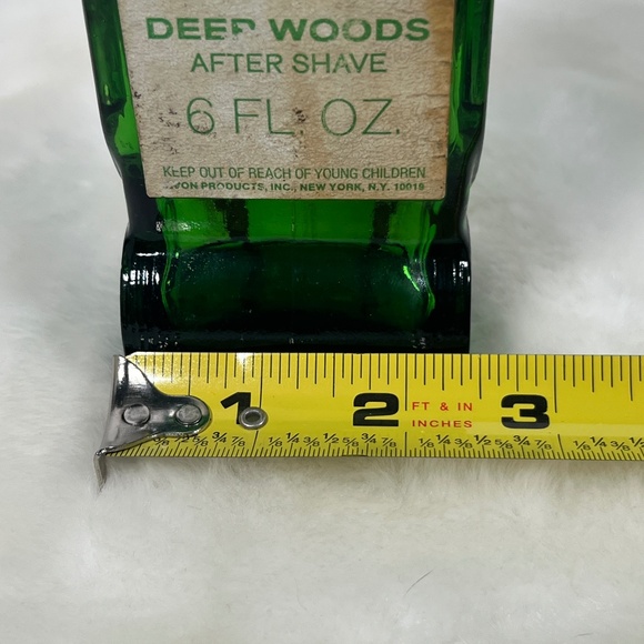 Avon Maxwell ’23 Deep Woods After Shave Green Glass Car Shaped Bottle Vintage - Picture 10 of 10